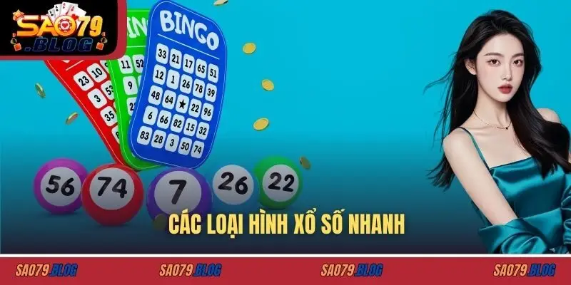 Các loại hình xổ số nhanh