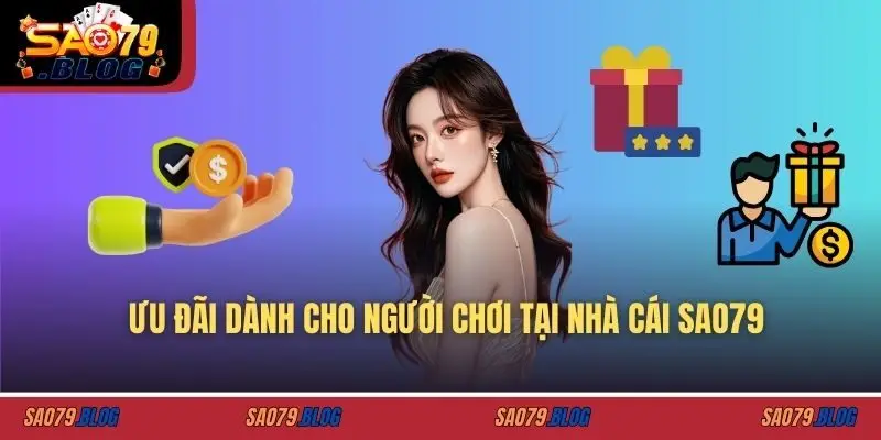 Ưu đãi dành cho người chơi tại nhà cái SAO79
